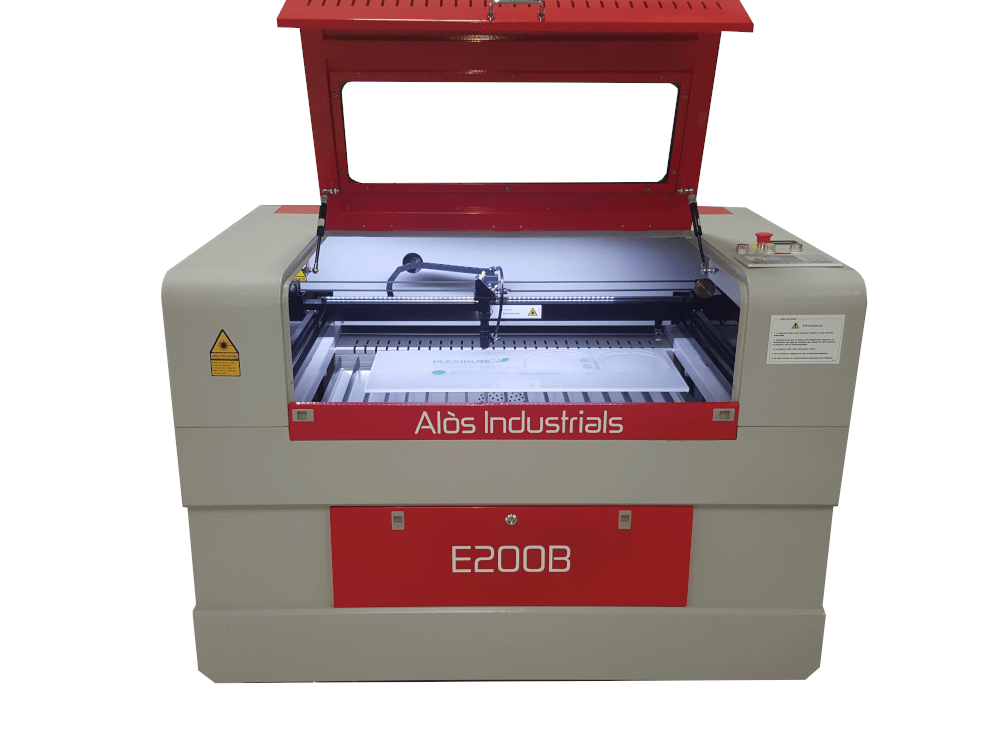 Nonmetals Co2 Laser Cutting and Engraving Lifting Table E200B